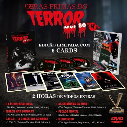 DVD Obras Primas Do Terror Anos 80 Vol 4