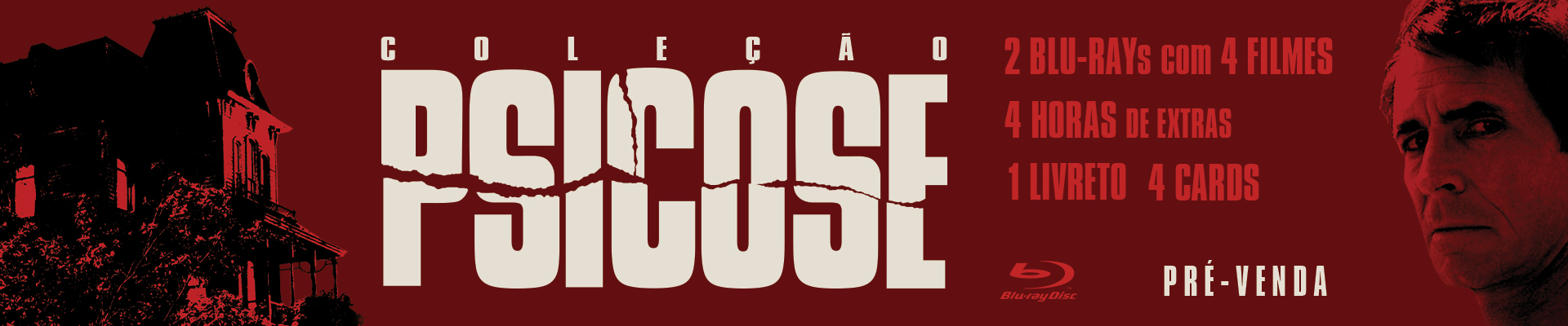 Blu-ray: Coleção Psicose