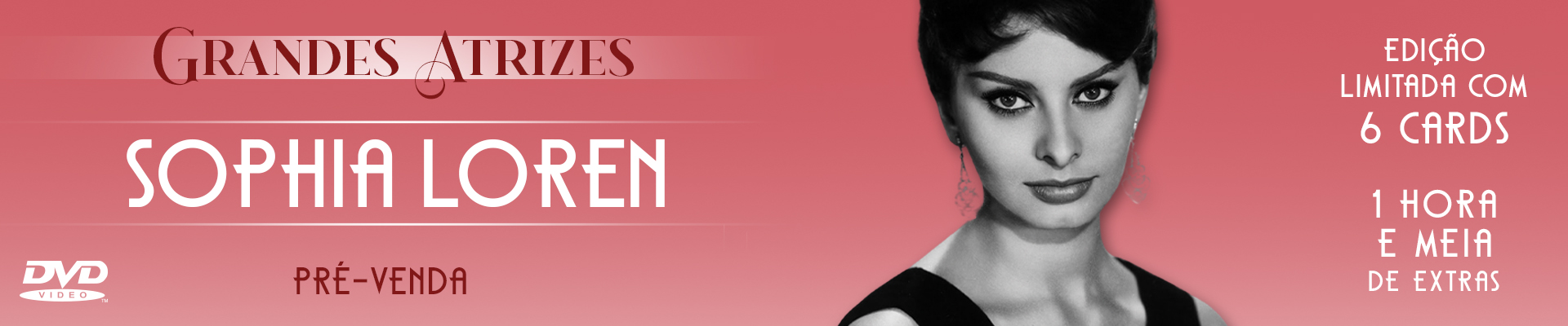 Pré-Venda: Grandes Atrizes: Sophia Loren