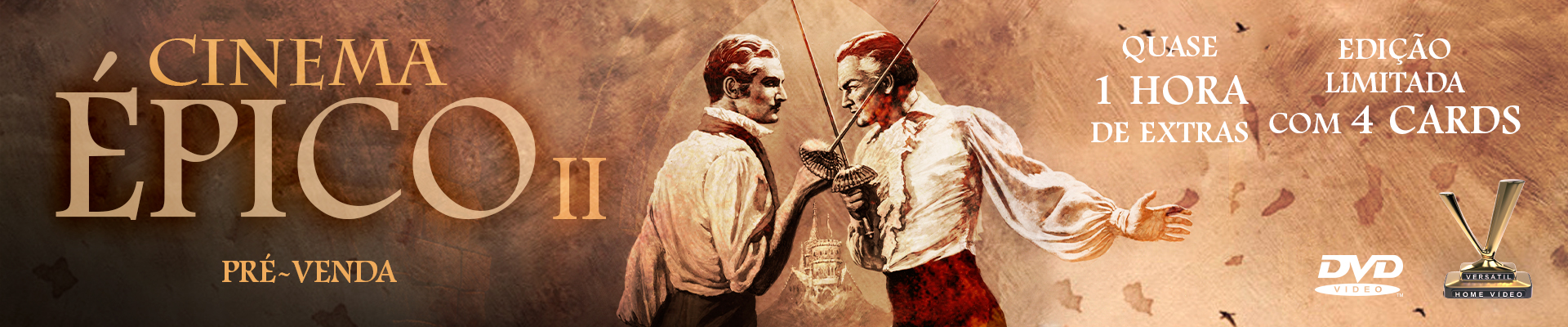 Pré-Venda Cinema Épico Vol. 2