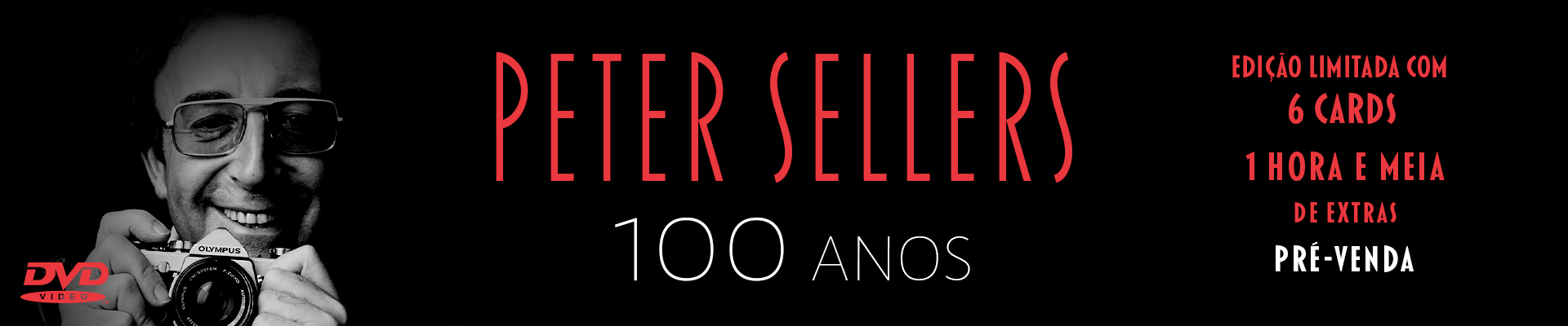 Pré-venda "Peter Sellers 100 Anos"
