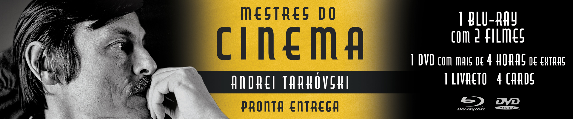 Blu-ray: Mestres do Cinema: Andrei Tarkóvski