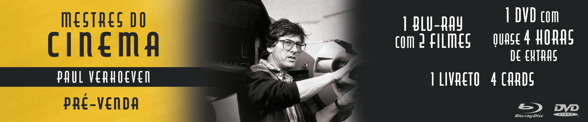 Blu-ray Mestres do Cinema: Paul Verhoeven