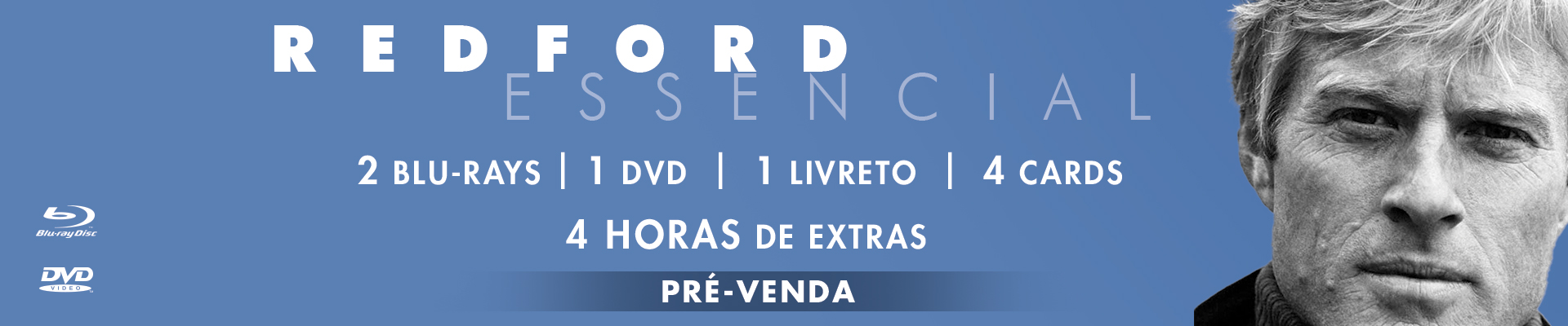 Pré-Venda Blu-ray: Robert Redford Essencial
