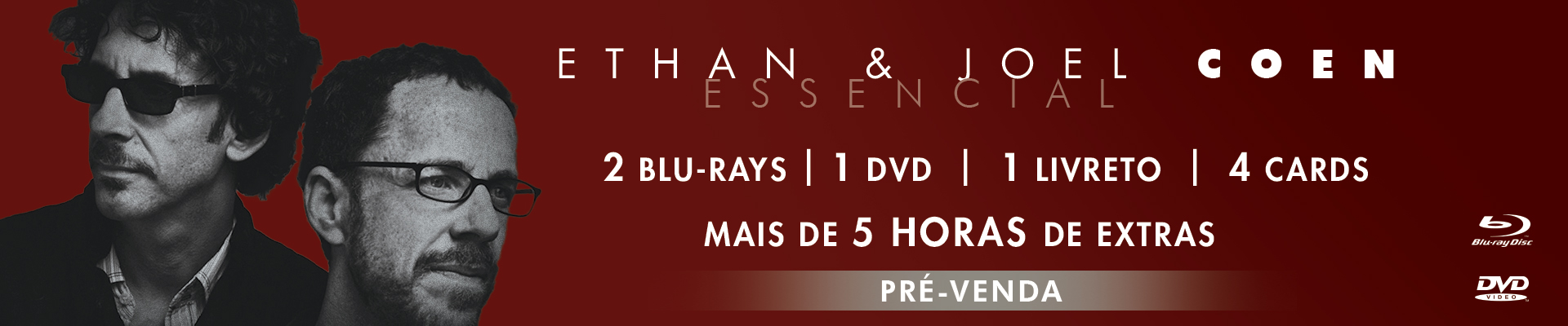 Pré-Venda Blu-ray: Ethan & Joel Coen Essencial