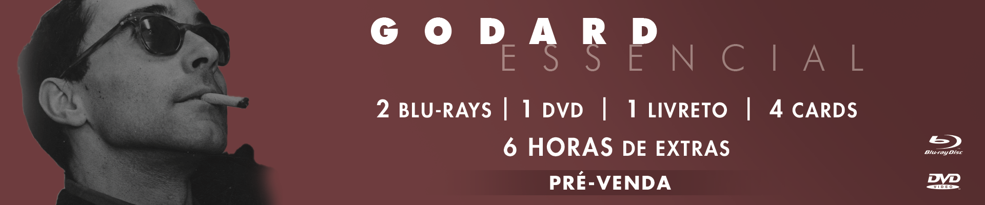 Pré-Venda Blu-ray: Godard Essencial