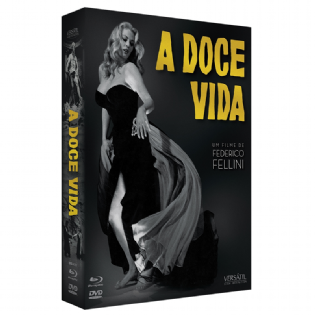 Blu-ray: A Doce Vida - Edição Definitiva Limitada Com 1 Pôster, 5 Cards e 1 Livreto (1 Blu-ray + 2 DVDs)