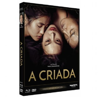 Blu-ray: A Criada - Edição Definitiva Limitada Com 1 Pôster + 1 Livreto + 2 Cards (1 Blu-ray + 1 DVD)