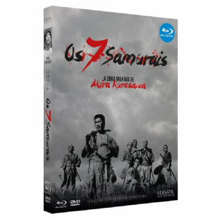 Blu-ray: Os Sete Samurais - Edição Definitiva Limitada Com Pôster (Blu-ray + DVD)