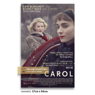 Pôster Carol 37x58 cm.