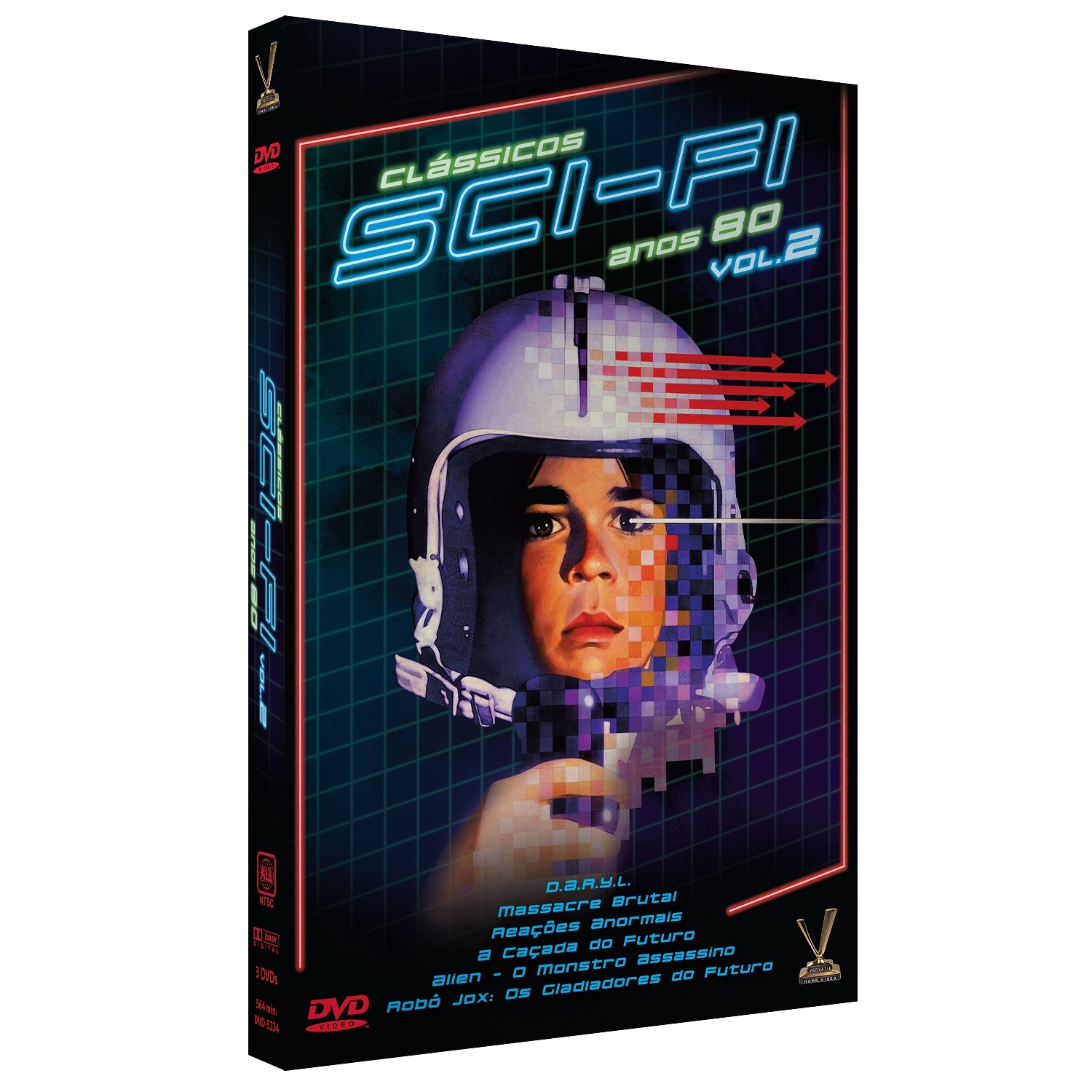 Clássicos Sci-Fi: Anos 80 Vol. 2 - Edição Limitada com 6 Cards (3 DVDs)