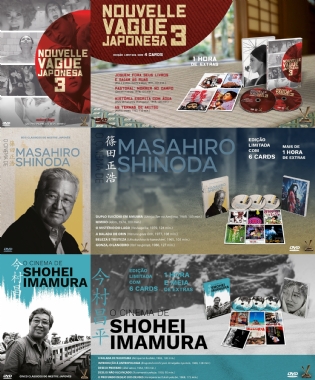 Lançamentos Pacote: Mestres da Nouvelle Vague Japonesa (8 DVDs 15 Filmes)