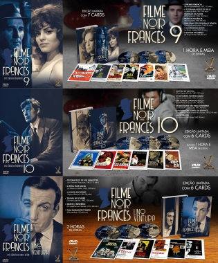 Lançamentos Pacote: Filme Noir Francês (9 DVDs 19 Filmes)