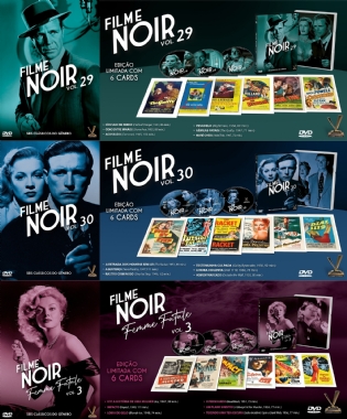 Lançamentos Pacote: Clássicos Noir (9 DVDs 18 Filmes)