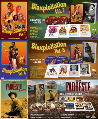 Lançamentos Pacote: Blaxploitation (7 DVDs 14 Filmes)