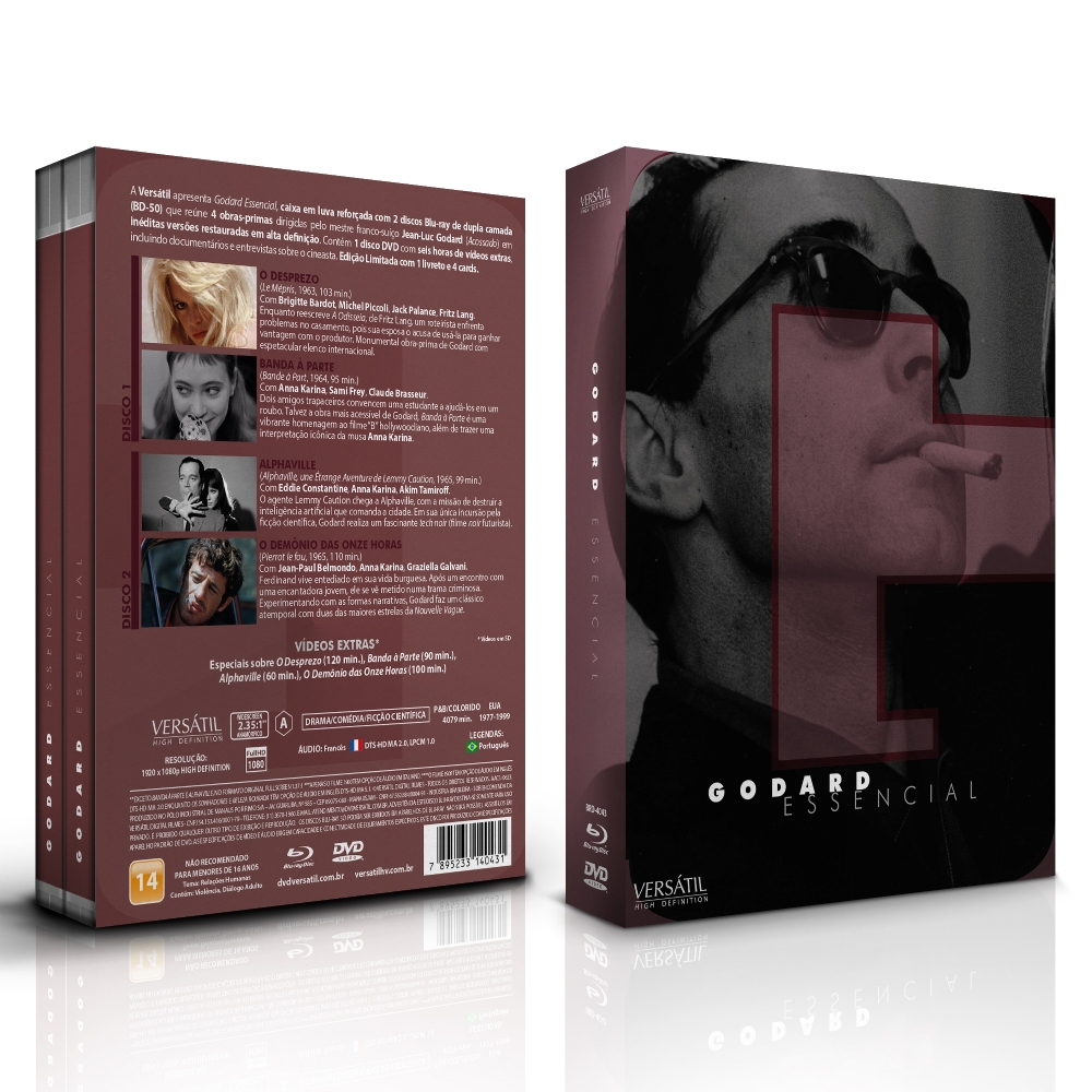 Blu-ray: Godard Essencial