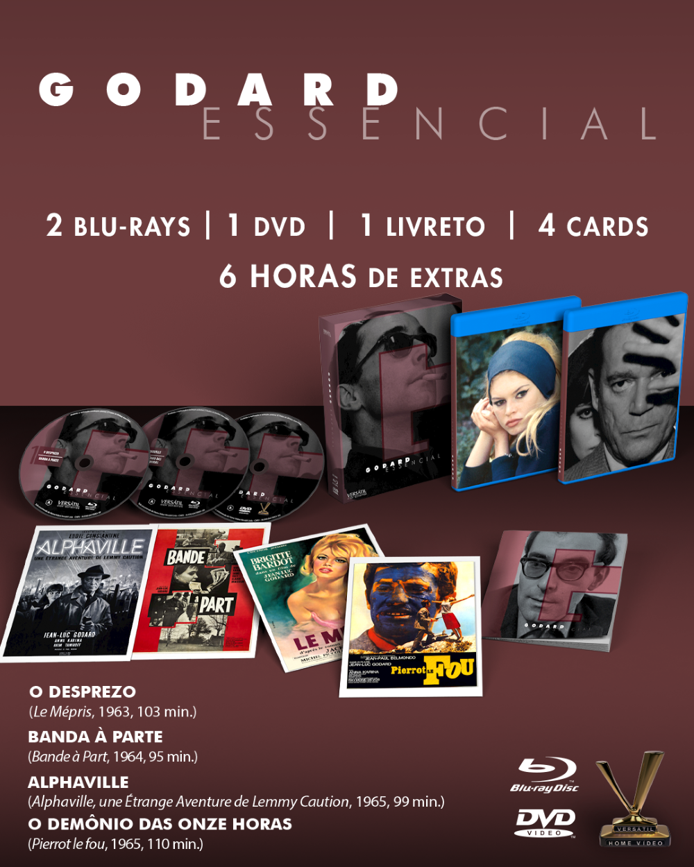 Blu-ray: Godard Essencial
